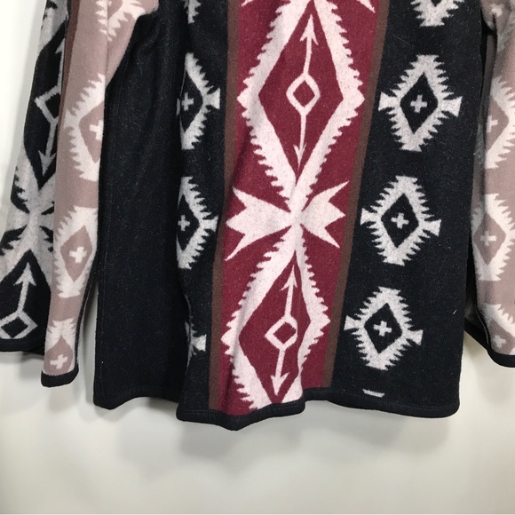 Native Jackets Womens Coat Large Sante Fe Southwestern Zuni Pueblo Wool Blend - Picture 7 of 8
